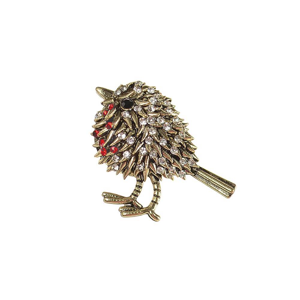 Hot Tomato Rockin Robin Brooch